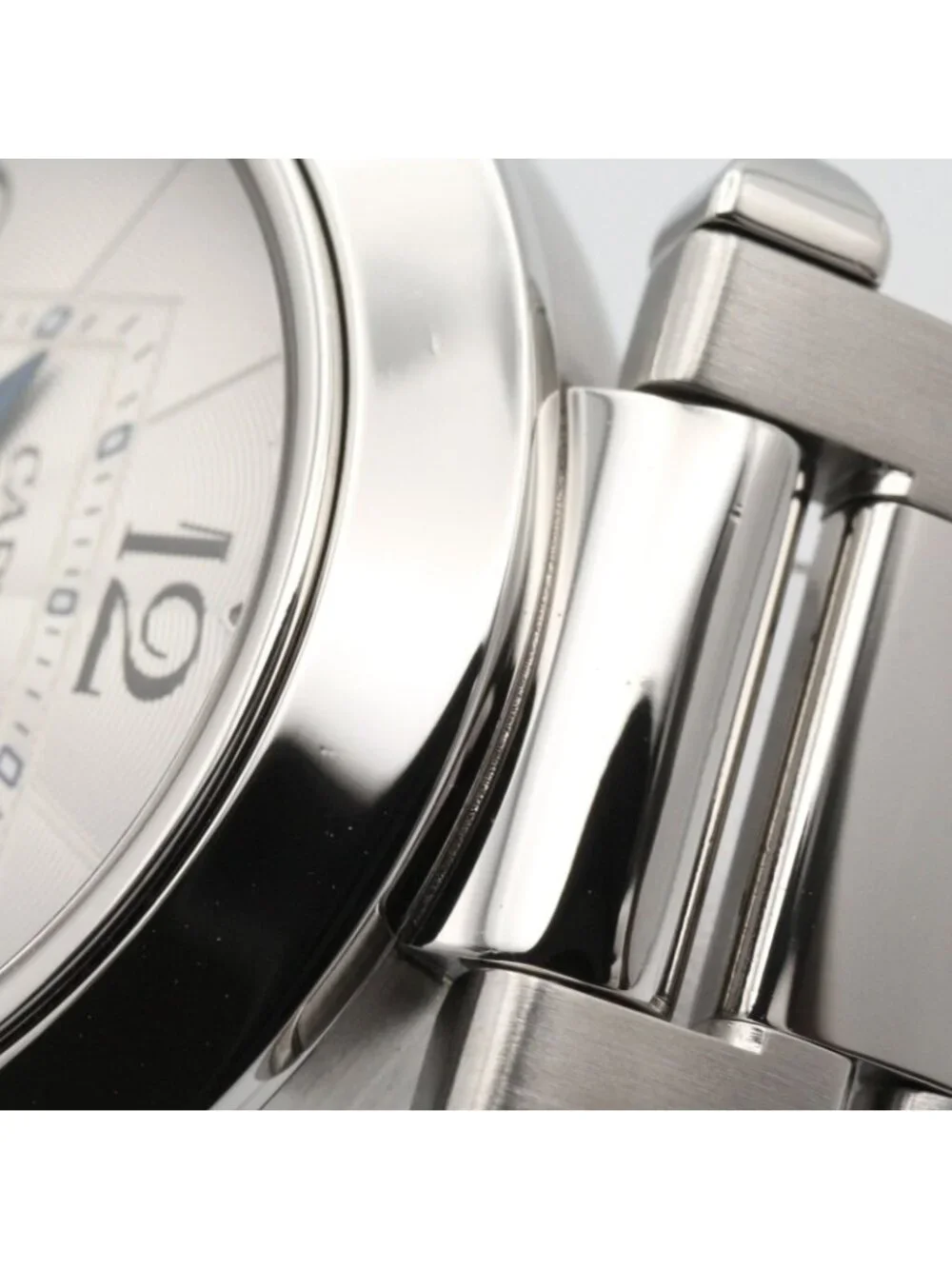 Cartier Watch Pasha de Cartier Boys Silver Stainless Steel